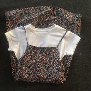 Two Piece Girls Dress. Colorful Planet. NWT